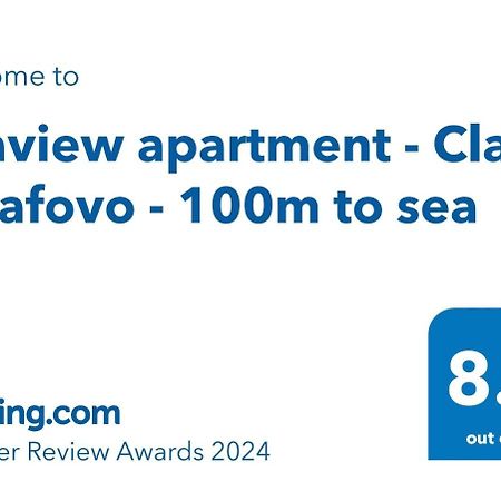 Seaview Apartment - Clara Sarafovo - 100M To Sea Burgas Exteriör bild